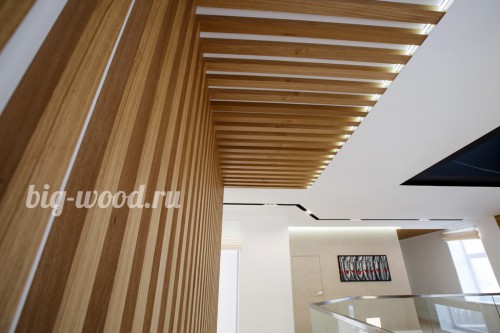 деревянные Рейки на стены и потолок